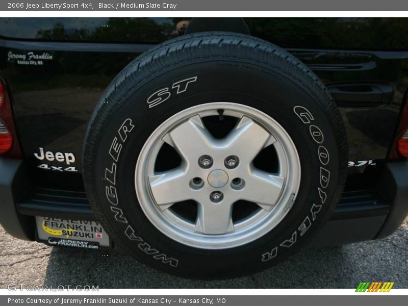 Black / Medium Slate Gray 2006 Jeep Liberty Sport 4x4