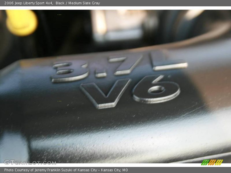 Black / Medium Slate Gray 2006 Jeep Liberty Sport 4x4