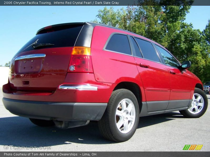 Inferno Red Crystal Pearl / Dark Slate Gray 2006 Chrysler Pacifica Touring