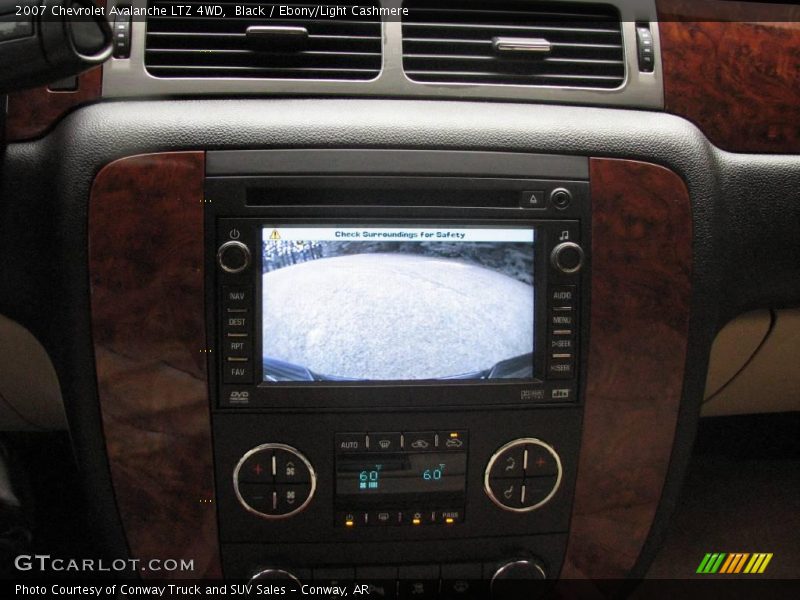 Black / Ebony/Light Cashmere 2007 Chevrolet Avalanche LTZ 4WD