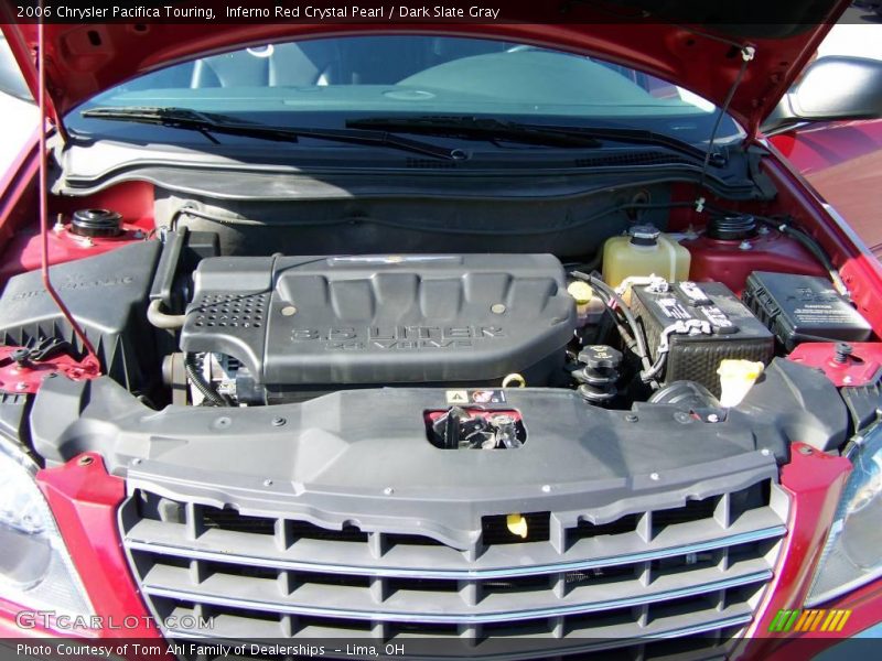 Inferno Red Crystal Pearl / Dark Slate Gray 2006 Chrysler Pacifica Touring