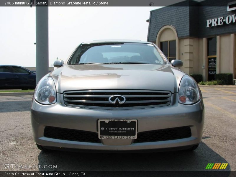 Diamond Graphite Metallic / Stone 2006 Infiniti G 35 Sedan