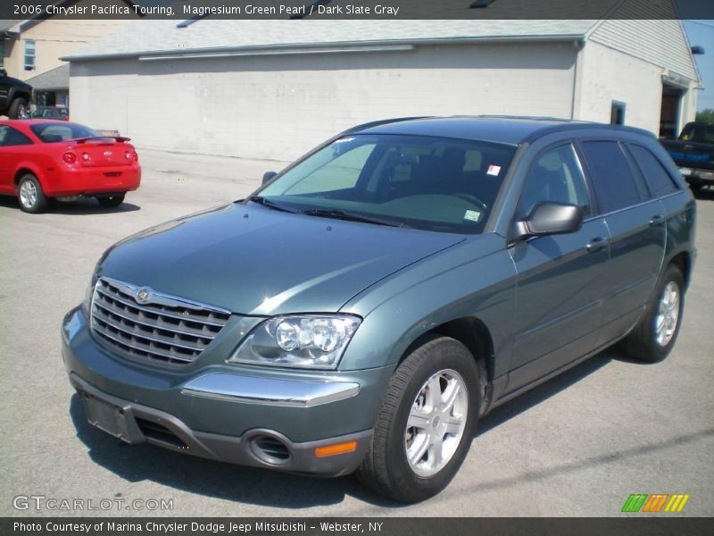 Magnesium Green Pearl / Dark Slate Gray 2006 Chrysler Pacifica Touring