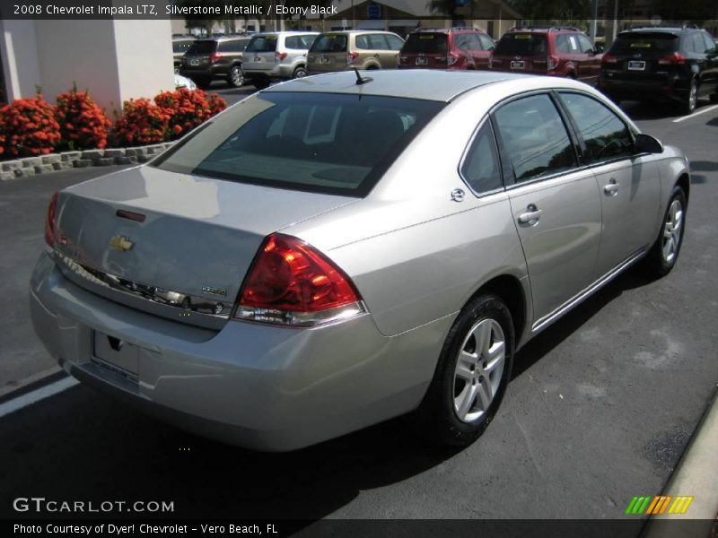 Silverstone Metallic / Ebony Black 2008 Chevrolet Impala LTZ