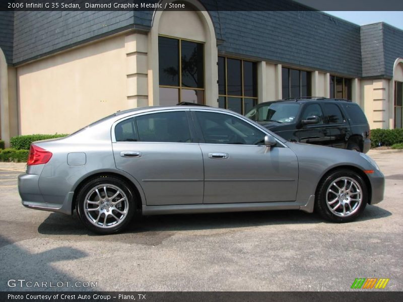 Diamond Graphite Metallic / Stone 2006 Infiniti G 35 Sedan
