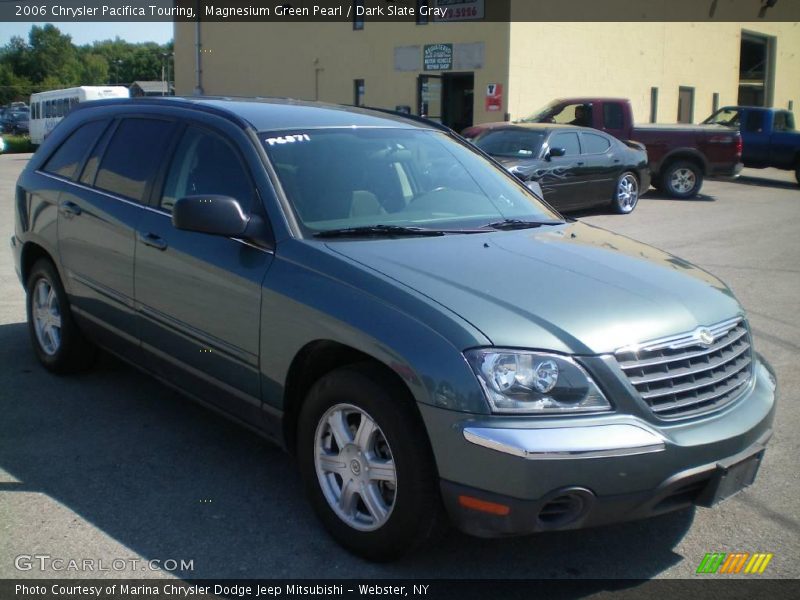 Magnesium Green Pearl / Dark Slate Gray 2006 Chrysler Pacifica Touring