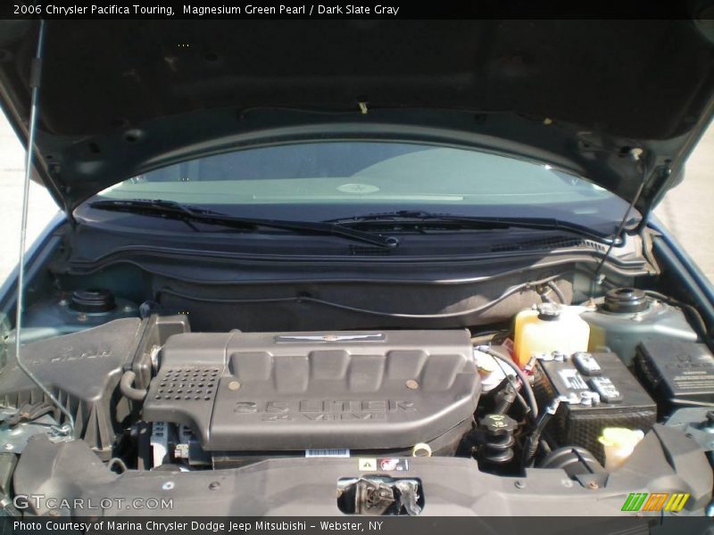 Magnesium Green Pearl / Dark Slate Gray 2006 Chrysler Pacifica Touring