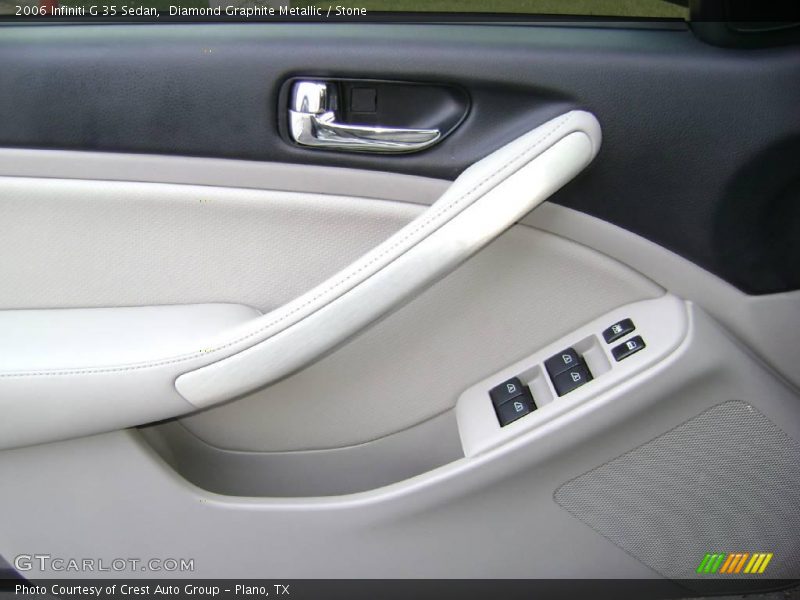 Diamond Graphite Metallic / Stone 2006 Infiniti G 35 Sedan