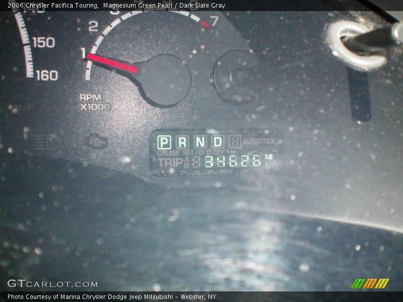 Magnesium Green Pearl / Dark Slate Gray 2006 Chrysler Pacifica Touring