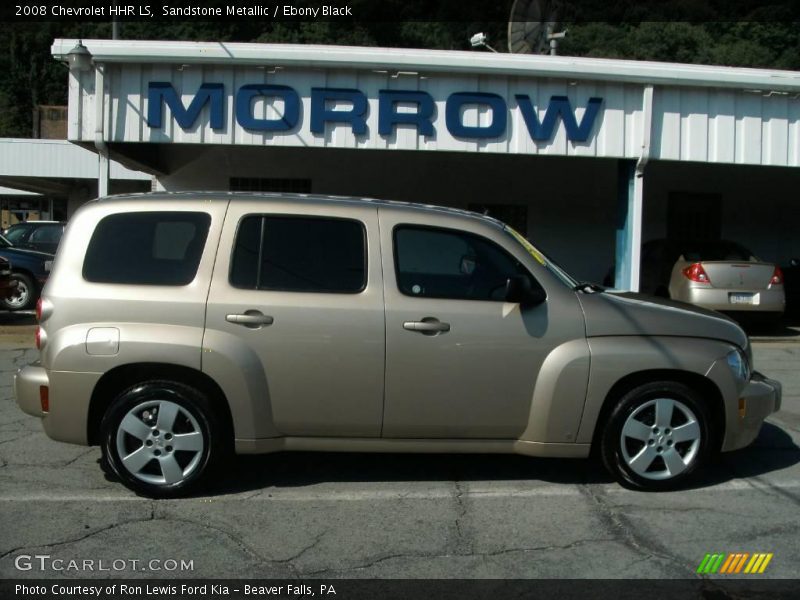 Sandstone Metallic / Ebony Black 2008 Chevrolet HHR LS