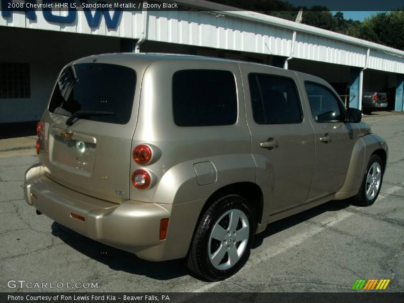 Sandstone Metallic / Ebony Black 2008 Chevrolet HHR LS