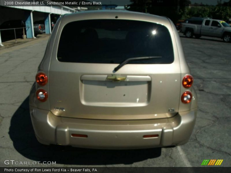 Sandstone Metallic / Ebony Black 2008 Chevrolet HHR LS