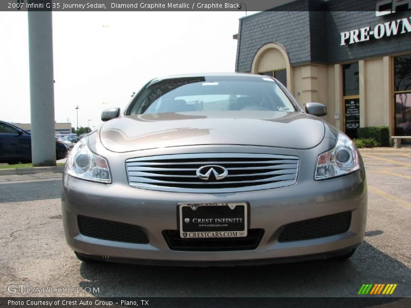 Diamond Graphite Metallic / Graphite Black 2007 Infiniti G 35 Journey Sedan