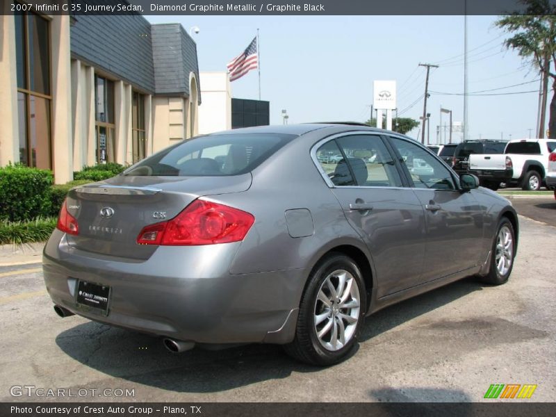 Diamond Graphite Metallic / Graphite Black 2007 Infiniti G 35 Journey Sedan
