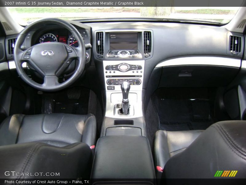 Diamond Graphite Metallic / Graphite Black 2007 Infiniti G 35 Journey Sedan
