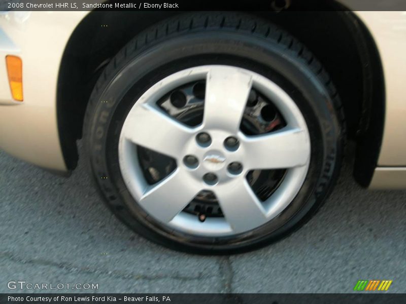 Sandstone Metallic / Ebony Black 2008 Chevrolet HHR LS