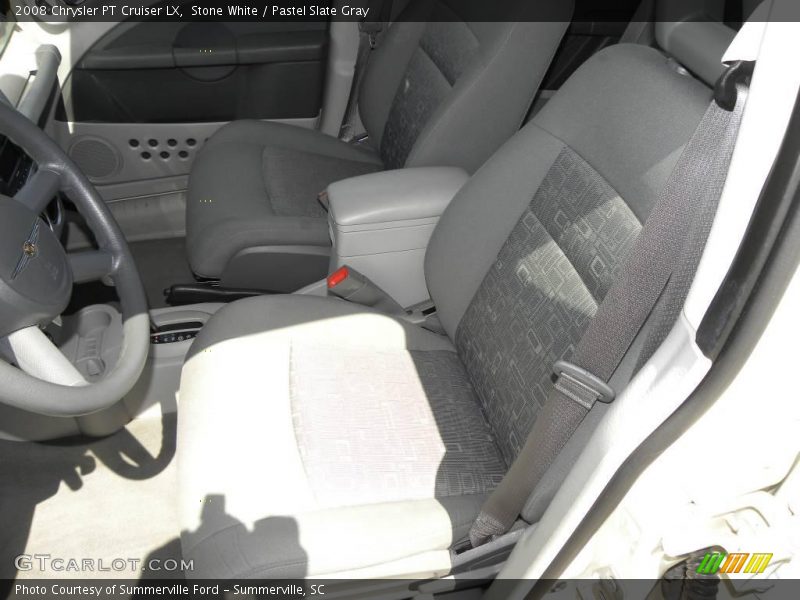 Stone White / Pastel Slate Gray 2008 Chrysler PT Cruiser LX