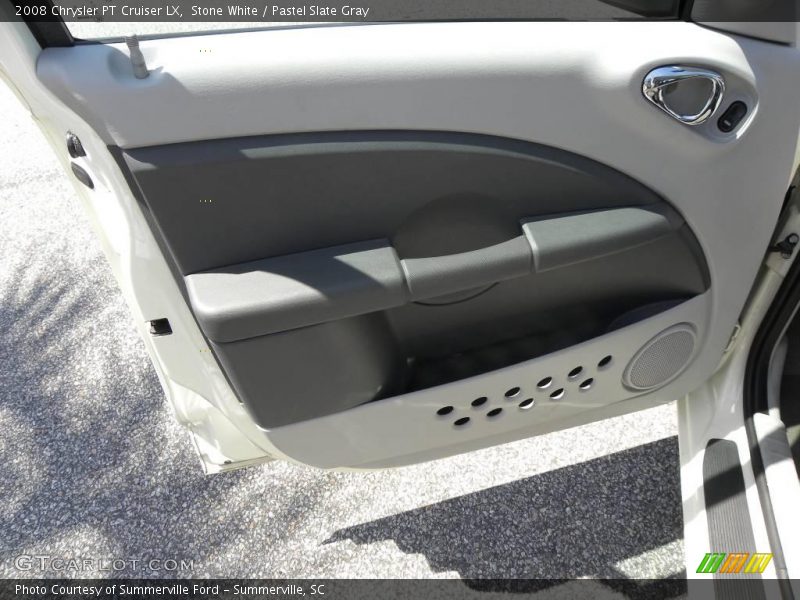 Stone White / Pastel Slate Gray 2008 Chrysler PT Cruiser LX