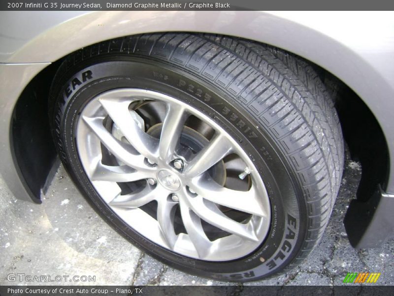 Diamond Graphite Metallic / Graphite Black 2007 Infiniti G 35 Journey Sedan