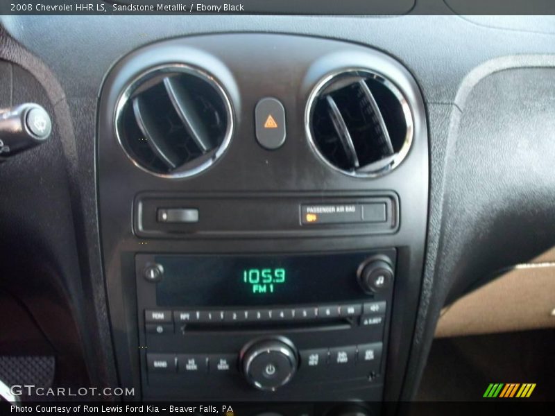 Sandstone Metallic / Ebony Black 2008 Chevrolet HHR LS