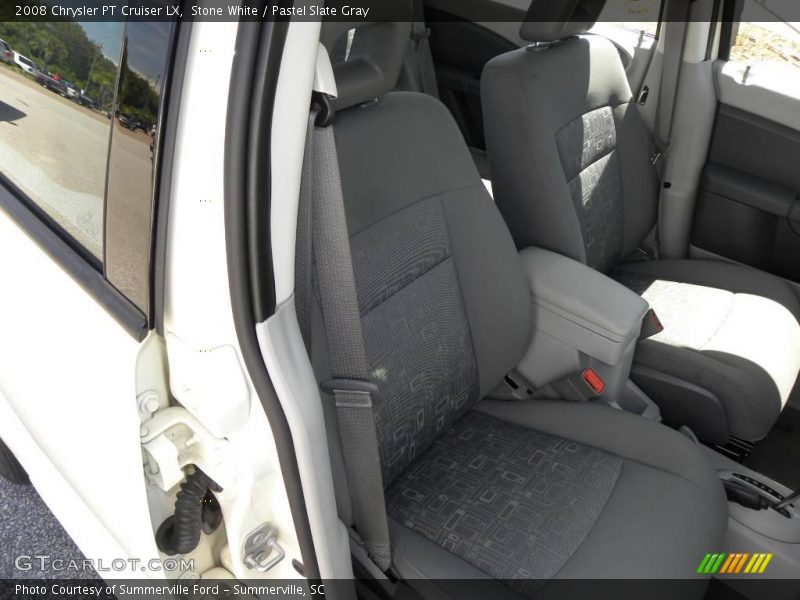 Stone White / Pastel Slate Gray 2008 Chrysler PT Cruiser LX