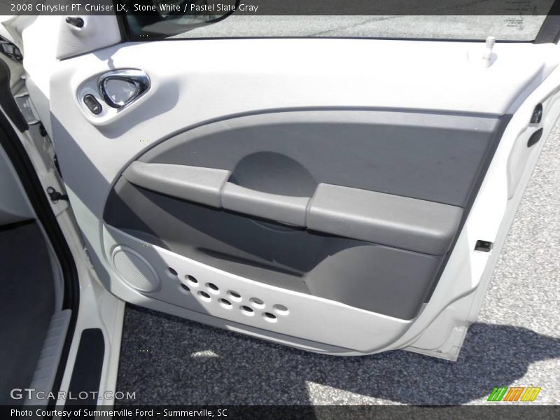 Stone White / Pastel Slate Gray 2008 Chrysler PT Cruiser LX