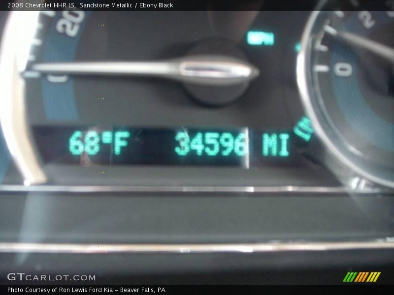Sandstone Metallic / Ebony Black 2008 Chevrolet HHR LS