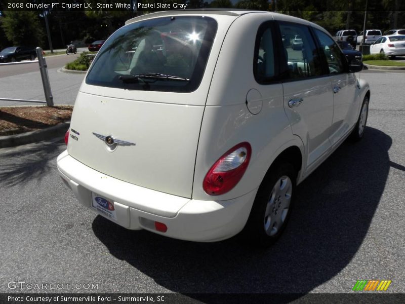 Stone White / Pastel Slate Gray 2008 Chrysler PT Cruiser LX