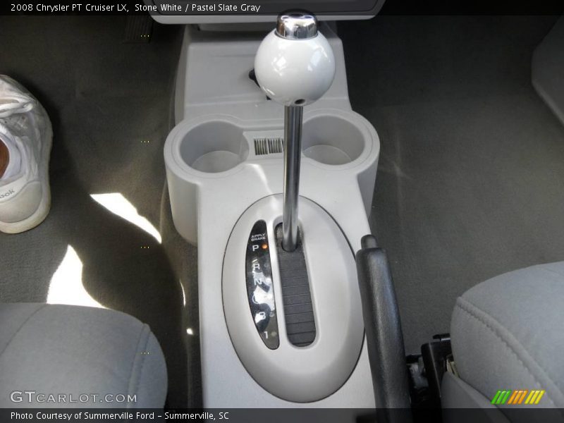 Stone White / Pastel Slate Gray 2008 Chrysler PT Cruiser LX