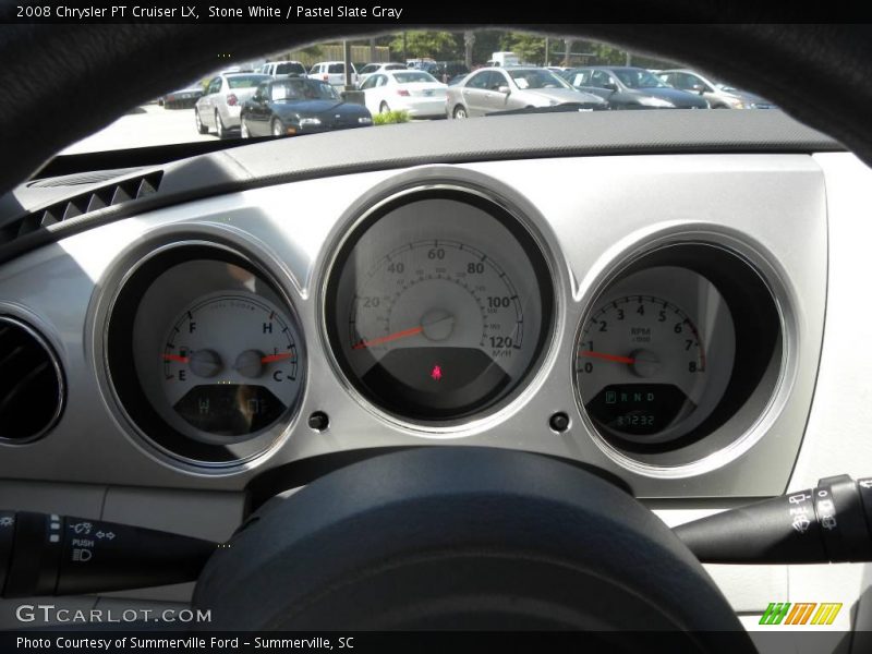 Stone White / Pastel Slate Gray 2008 Chrysler PT Cruiser LX