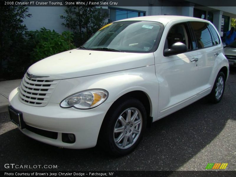 Stone White / Pastel Slate Gray 2008 Chrysler PT Cruiser Touring