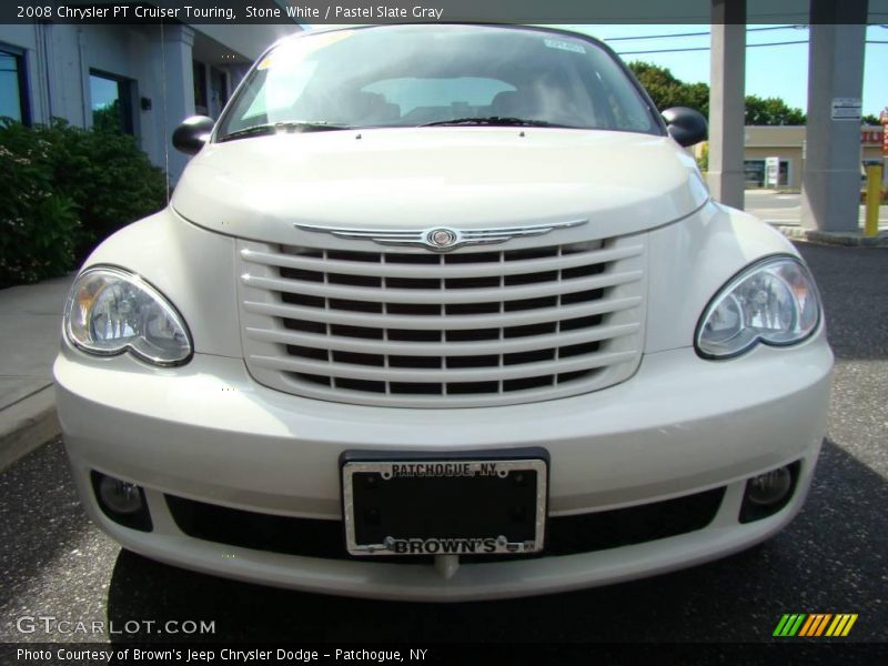 Stone White / Pastel Slate Gray 2008 Chrysler PT Cruiser Touring