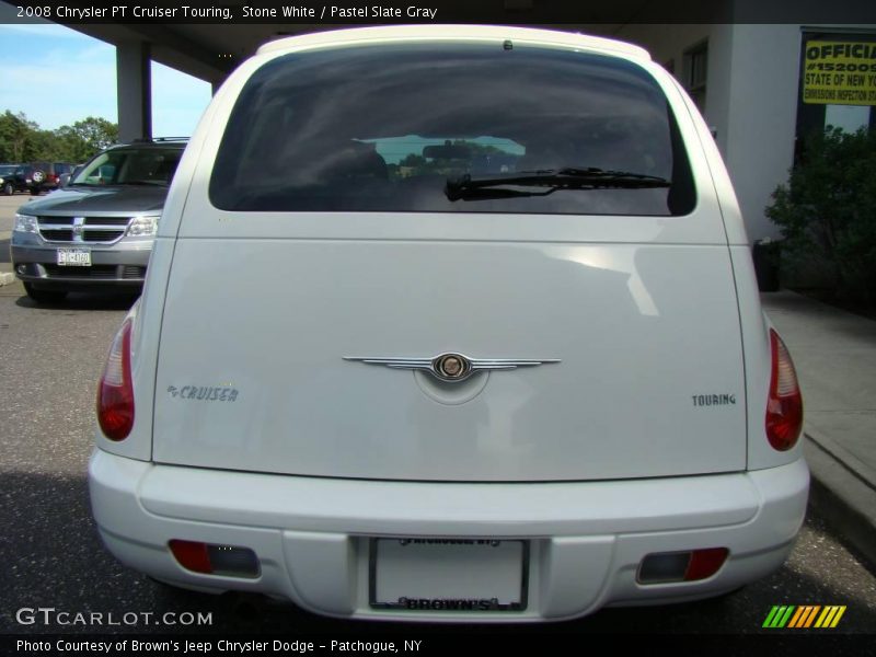 Stone White / Pastel Slate Gray 2008 Chrysler PT Cruiser Touring