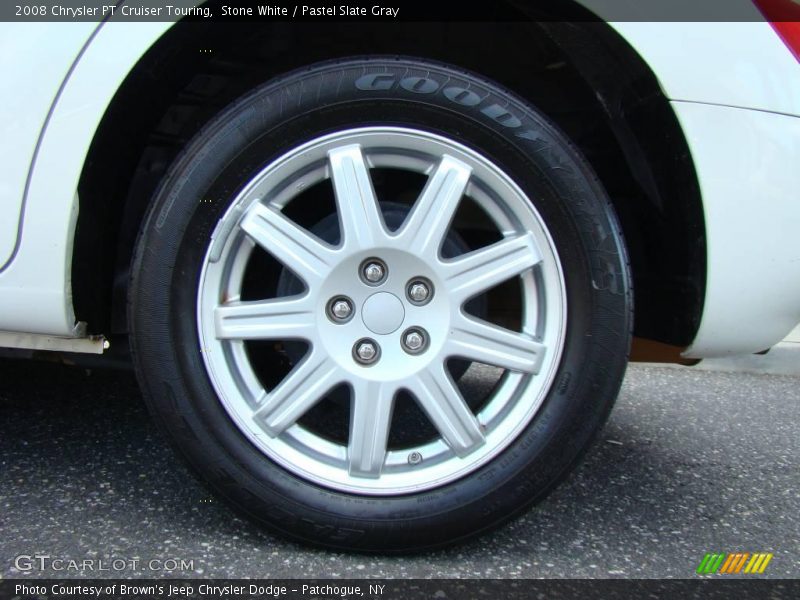 Stone White / Pastel Slate Gray 2008 Chrysler PT Cruiser Touring
