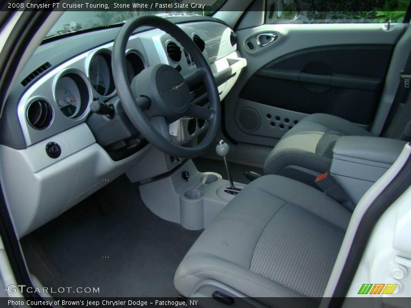 Stone White / Pastel Slate Gray 2008 Chrysler PT Cruiser Touring
