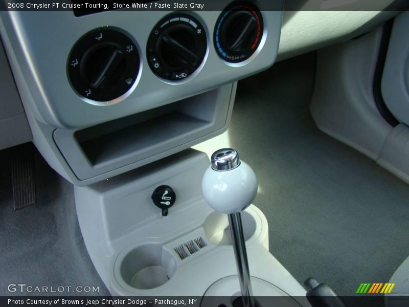 Stone White / Pastel Slate Gray 2008 Chrysler PT Cruiser Touring