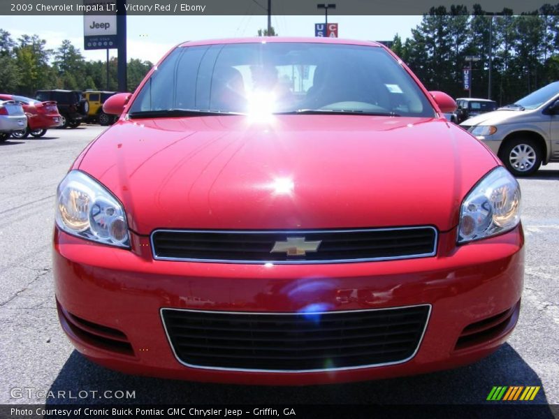 Victory Red / Ebony 2009 Chevrolet Impala LT