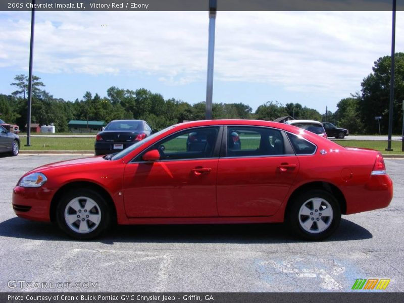 Victory Red / Ebony 2009 Chevrolet Impala LT