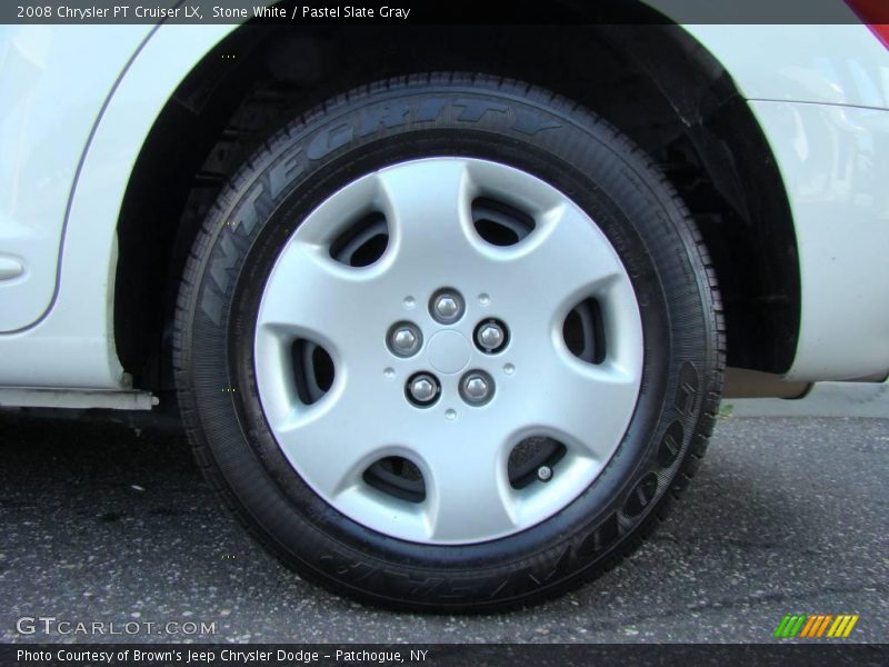 Stone White / Pastel Slate Gray 2008 Chrysler PT Cruiser LX