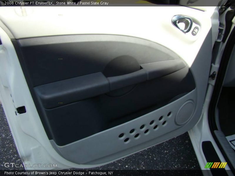 Stone White / Pastel Slate Gray 2008 Chrysler PT Cruiser LX