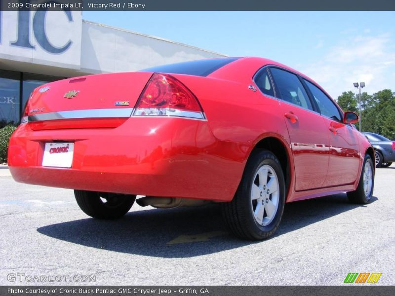 Victory Red / Ebony 2009 Chevrolet Impala LT