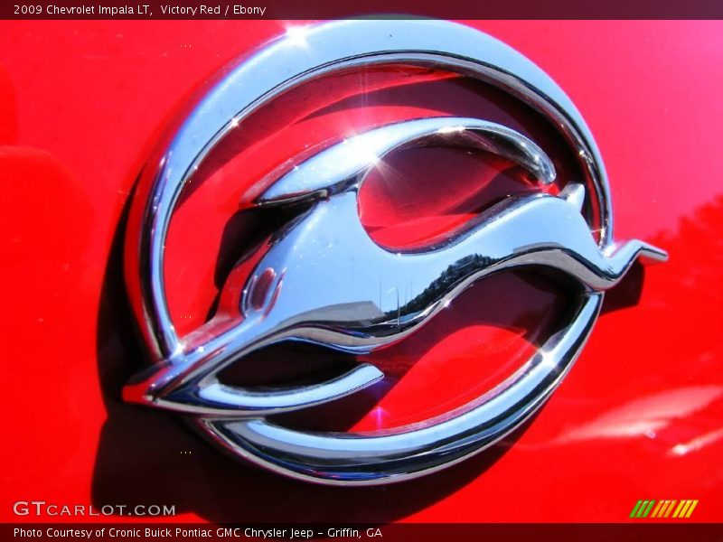 Victory Red / Ebony 2009 Chevrolet Impala LT
