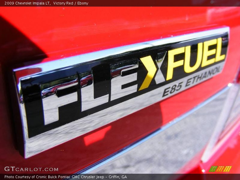 Victory Red / Ebony 2009 Chevrolet Impala LT
