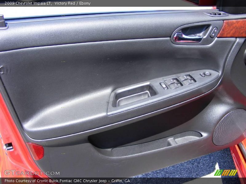 Victory Red / Ebony 2009 Chevrolet Impala LT