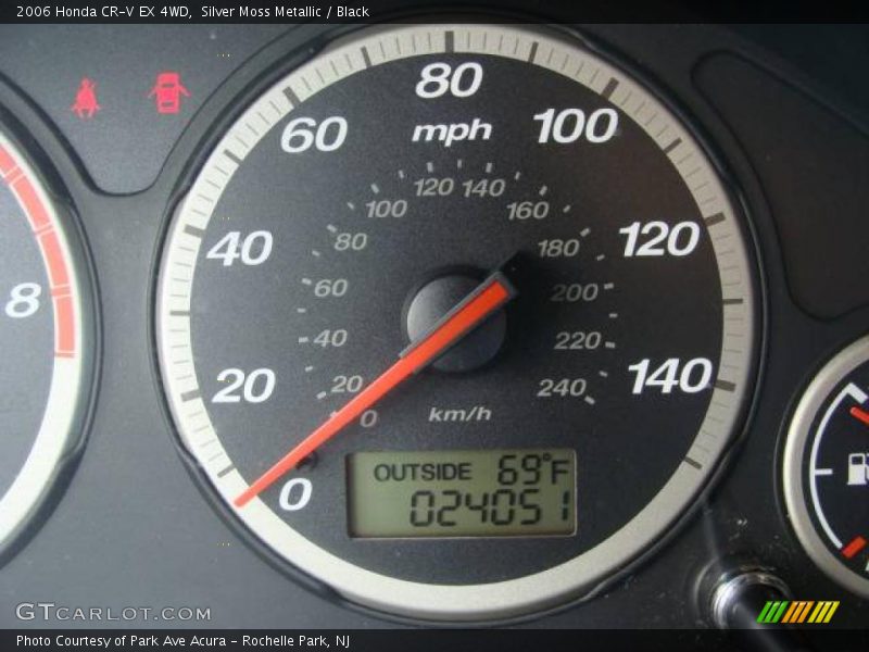 Silver Moss Metallic / Black 2006 Honda CR-V EX 4WD