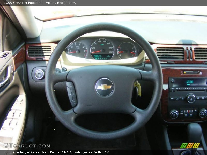 Victory Red / Ebony 2009 Chevrolet Impala LT