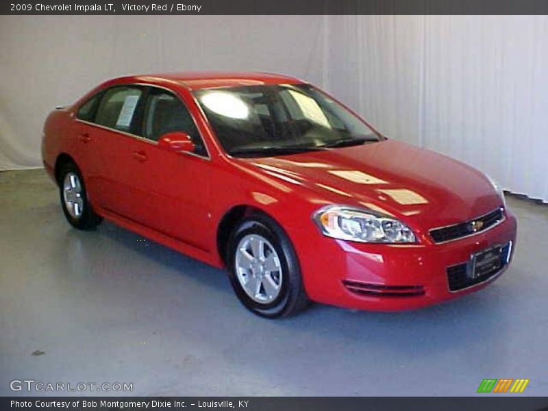 Victory Red / Ebony 2009 Chevrolet Impala LT