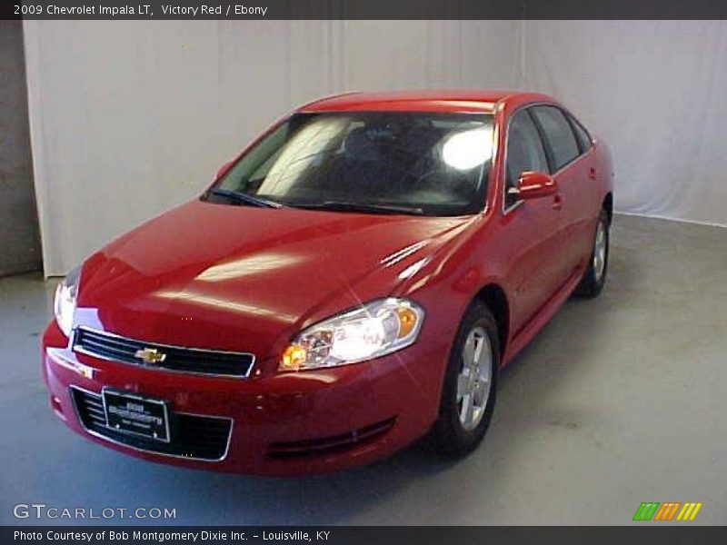 Victory Red / Ebony 2009 Chevrolet Impala LT