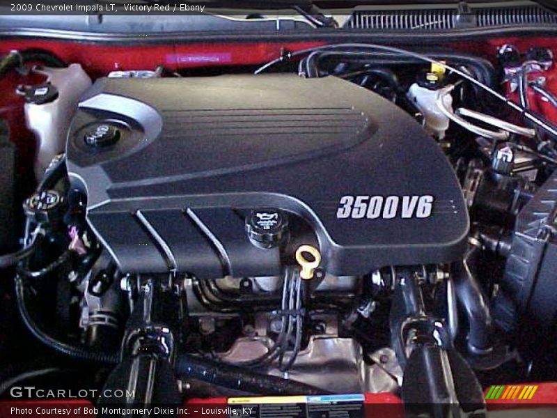Victory Red / Ebony 2009 Chevrolet Impala LT