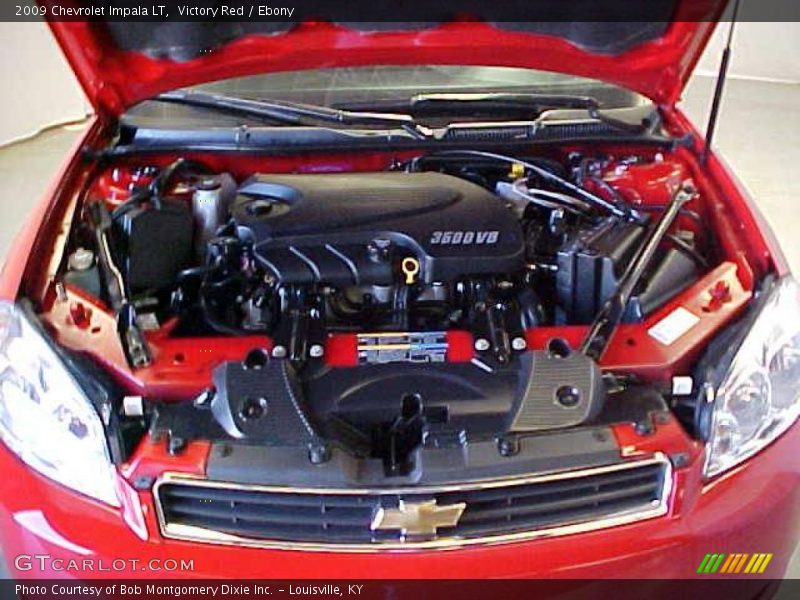 Victory Red / Ebony 2009 Chevrolet Impala LT